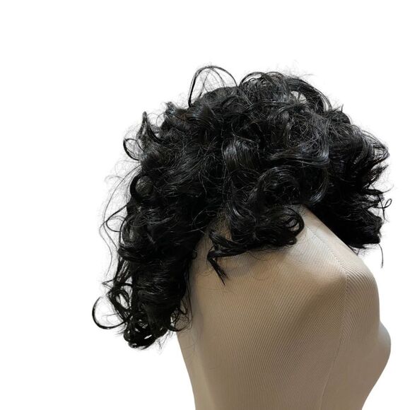New without Tags Adult Size Black Curly Hair Wig - Picture 5 of 8